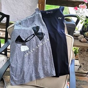 Under Armour ladies workout tank tops